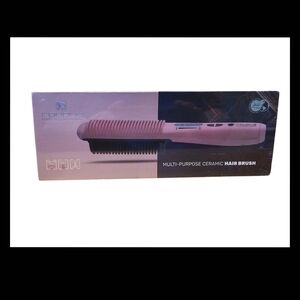 Rose Gold Multi-Purpose Ceramic Hair Brush
